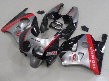 Cheap 1991-1998 Silver Black Red Honda CBR250RR MC22 Motorcycle Fairing Kits
