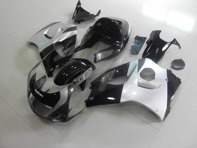 Cheap 1996-2000 Silver Grey No Decals Suzuki GSXR 600 Replacement Fairings Cheap 1996-2000 Silver Grey No Decals Suzuki GSXR 600 Replacement Fairings