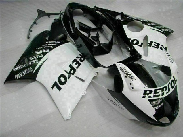 Cheap 1996-2007 White Black Repsol Honda CBR1100XX Replacement Motorcycle Fairings Cheap 1996-2007 White Black Repsol Honda CBR1100XX Replacement Motorcycle Fairings