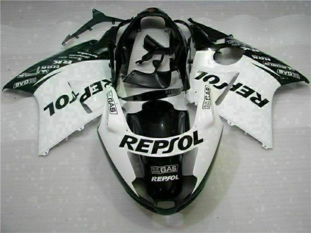 Cheap 1996-2007 White Black Repsol Honda CBR1100XX Replacement Motorcycle Fairings Cheap 1996-2007 White Black Repsol Honda CBR1100XX Replacement Motorcycle Fairings