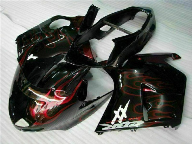 Cheap 1996-2007 Red Flame Honda CBR1100XX Motorcycle Bodywork Cheap 1996-2007 Red Flame Honda CBR1100XX Motorcycle Bodywork