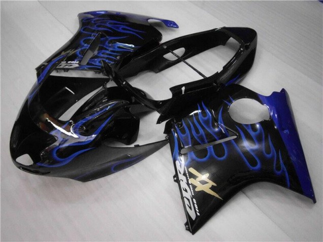 Cheap 1996-2007 Blue Flame Honda CBR1100XX Motorcyle Fairings Cheap 1996-2007 Blue Flame Honda CBR1100XX Motorcyle Fairings
