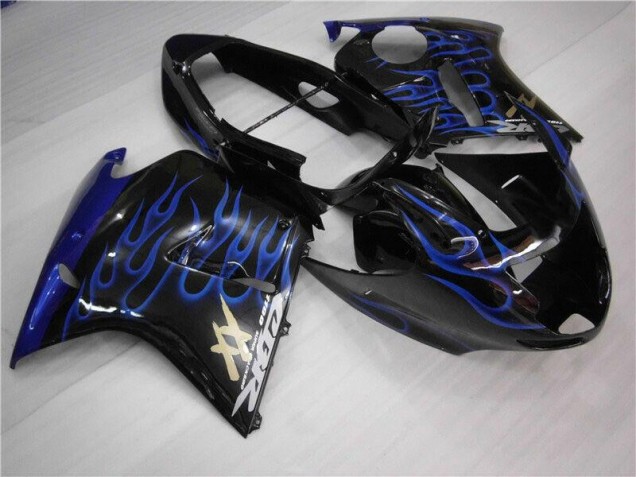 Cheap 1996-2007 Blue Flame Honda CBR1100XX Motorcyle Fairings Cheap 1996-2007 Blue Flame Honda CBR1100XX Motorcyle Fairings