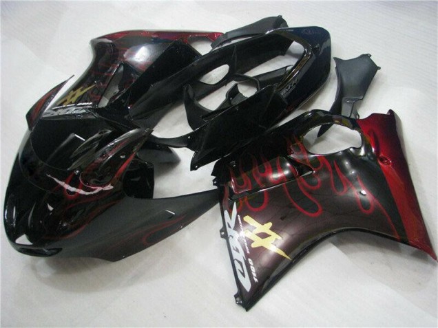 Cheap 1996-2007 Red Flame Honda CBR1100XX Motor Fairings Cheap 1996-2007 Red Flame Honda CBR1100XX Motor Fairings
