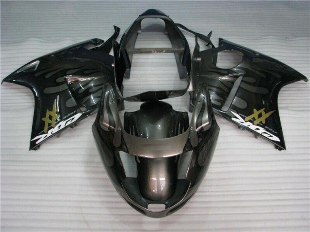 Cheap 1996-2007 Black Honda CBR1100XX Motorcycle Fairings Kit Cheap 1996-2007 Black Honda CBR1100XX Motorcycle Fairings Kit