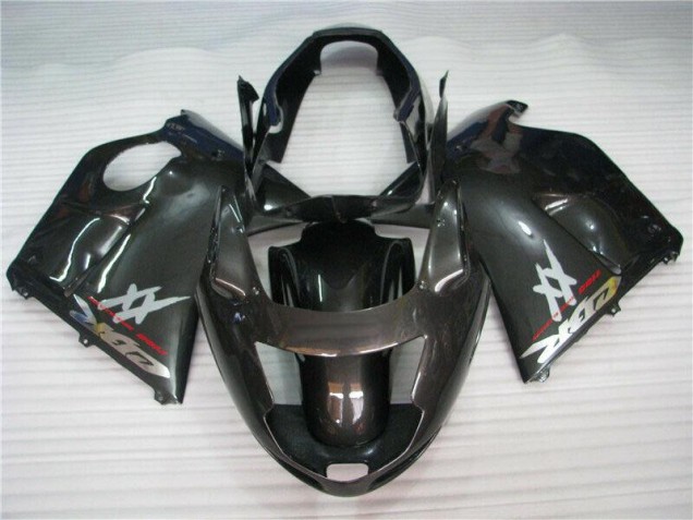 Cheap 1996-2007 Black Honda CBR1100XX Motorbike Fairings