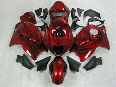 Cheap 1996-2007 Red Black Suzuki GSXR 1300 Hayabusa Motorcycle Fairing