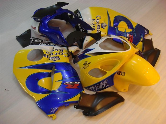 Cheap 1996-2007 Ellow Blue Suzuki GSXR 1300 Hayabusa Bike Fairings Cheap 1996-2007 Ellow Blue Suzuki GSXR 1300 Hayabusa Bike Fairings