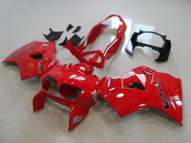 Cheap 1998-2001 Red Honda VFR800 Moto Fairings