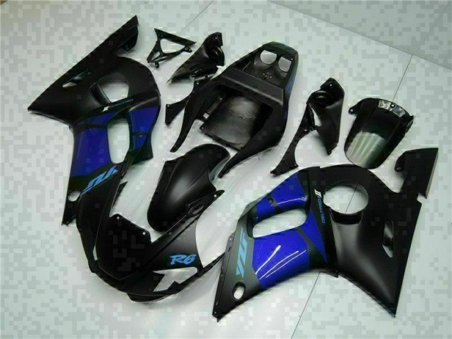 Cheap 1998-2002 Blue Black Yamaha YZF R6 Bike Fairing Kit Cheap 1998-2002 Blue Black Yamaha YZF R6 Bike Fairing Kit