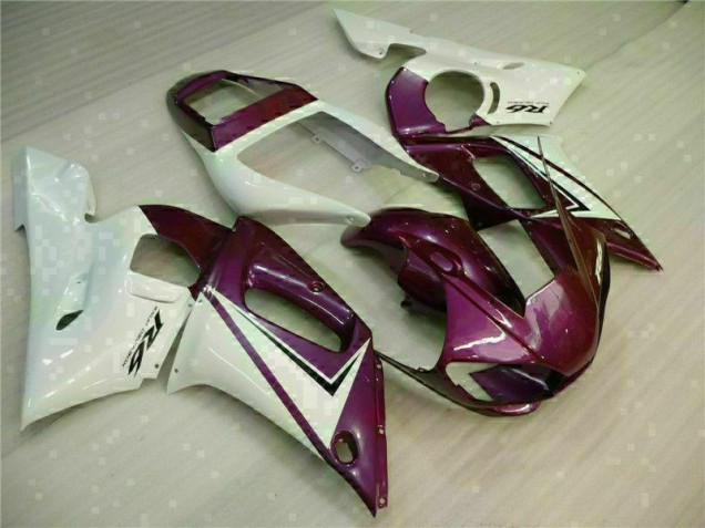 Cheap 1998-2002 Purple White Yamaha YZF R6 Replacement Fairings Cheap 1998-2002 Purple White Yamaha YZF R6 Replacement Fairings