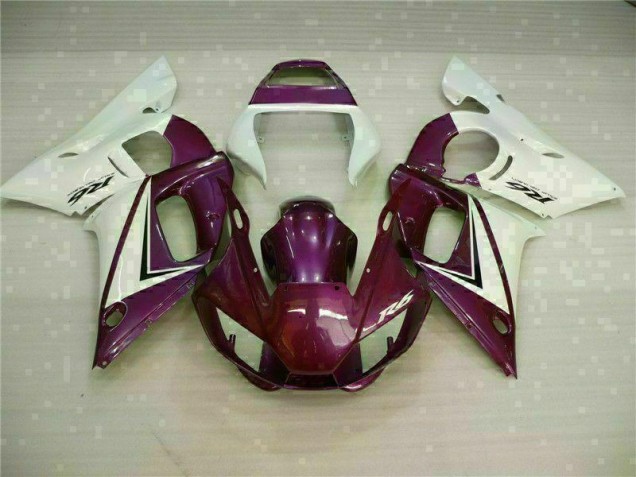 Cheap 1998-2002 Purple White Yamaha YZF R6 Replacement Fairings Cheap 1998-2002 Purple White Yamaha YZF R6 Replacement Fairings