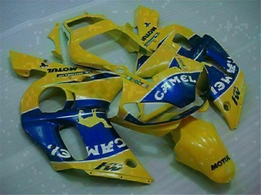 Cheap 1998-2002 Yellow Yamaha YZF R6 Bike Fairing