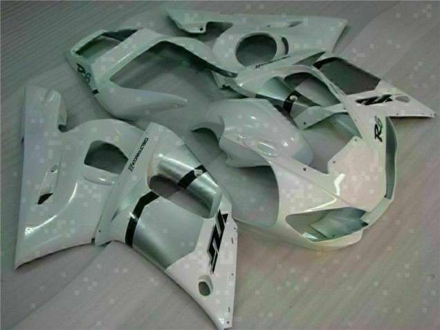 Cheap 1998-2002 White Yamaha YZF R6 Motorbike Fairing Cheap 1998-2002 White Yamaha YZF R6 Motorbike Fairing