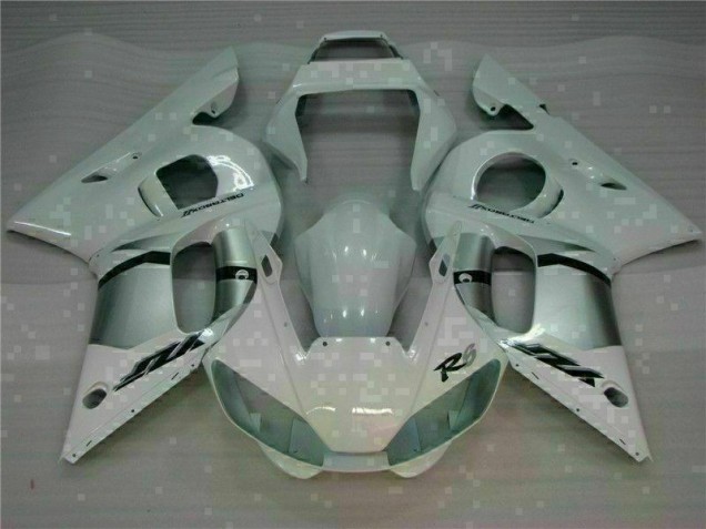 Cheap 1998-2002 White Yamaha YZF R6 Motorbike Fairing Cheap 1998-2002 White Yamaha YZF R6 Motorbike Fairing