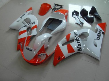 Cheap 1998-2002 White Red Marlboro Yamaha YZF R6 Motorbike Fairing