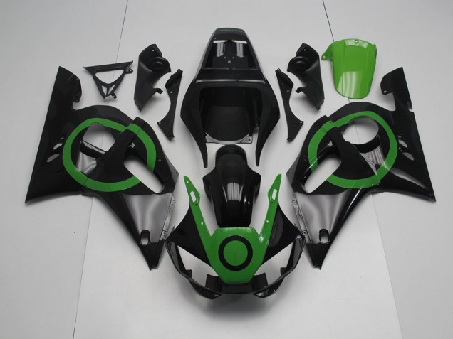 Cheap 1998-2002 Black Green Circle Yamaha YZF R6 Bike Fairing Cheap 1998-2002 Black Green Circle Yamaha YZF R6 Bike Fairing