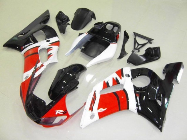 Cheap 1998-2002 Red White Black Yamaha YZF R6 Motorbike Fairing Cheap 1998-2002 Red White Black Yamaha YZF R6 Motorbike Fairing