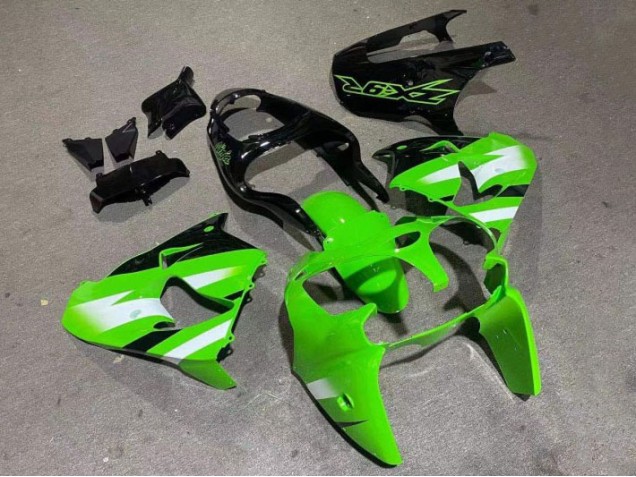 Cheap 2000-2001 Green Glossy Black Kawasaki ZX9R Motorcylce Fairings Cheap 2000-2001 Green Glossy Black Kawasaki ZX9R Motorcylce Fairings