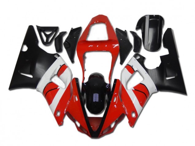 Cheap 2000-2001 Red White Black Yamaha YZF R1 Replacement Fairings Cheap 2000-2001 Red White Black Yamaha YZF R1 Replacement Fairings