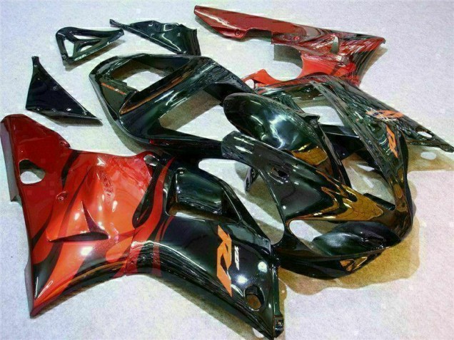 Cheap 2000-2001 Red Yamaha YZF R1 Motorcyle Fairings Cheap 2000-2001 Red Yamaha YZF R1 Motorcyle Fairings