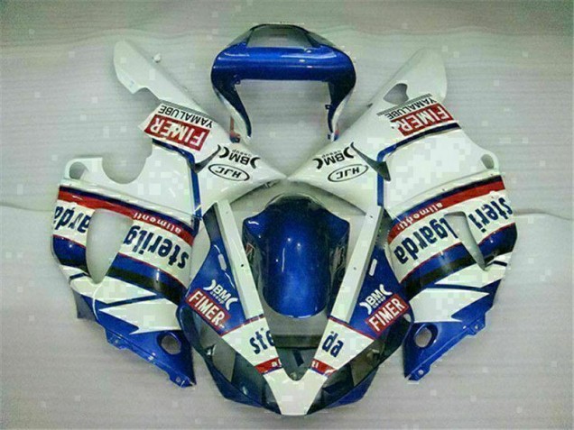 Cheap 2000-2001 Blue White Yamaha YZF R1 Replacement Fairings Cheap 2000-2001 Blue White Yamaha YZF R1 Replacement Fairings