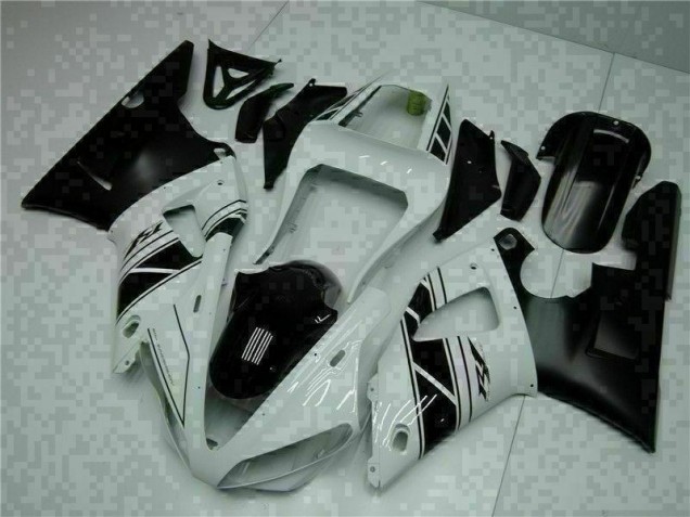 Cheap 2000-2001 White Yamaha YZF R1 Motorbike Fairing & Bodywork Cheap 2000-2001 White Yamaha YZF R1 Motorbike Fairing & Bodywork