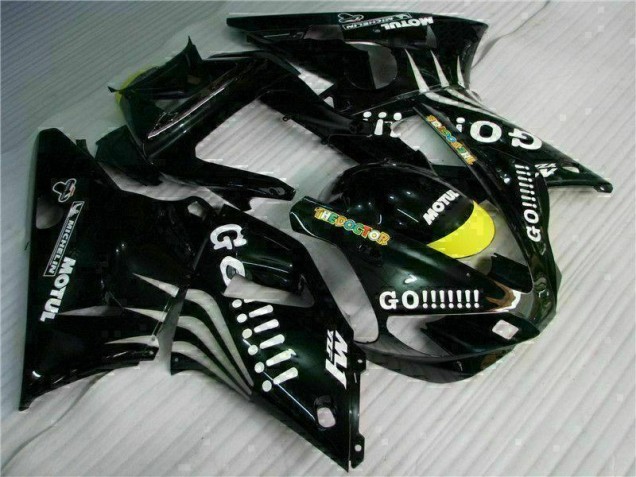 Cheap 2000-2001 Black Yamaha YZF R1 Bike Fairing Cheap 2000-2001 Black Yamaha YZF R1 Bike Fairing