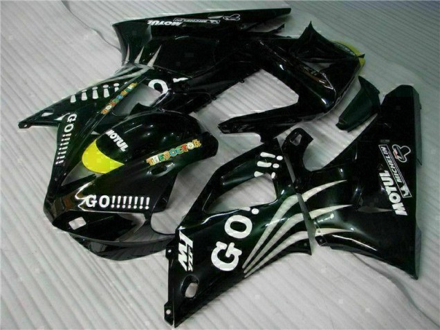 Cheap 2000-2001 Black Yamaha YZF R1 Bike Fairing Cheap 2000-2001 Black Yamaha YZF R1 Bike Fairing