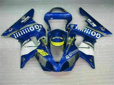 Cheap 2000-2001 Blue Yamaha YZF R1 Motor Bike Fairings