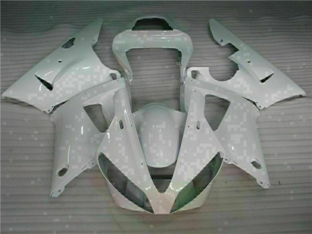 Cheap 2000-2001 White Yamaha YZF R1 Replacement Fairings Cheap 2000-2001 White Yamaha YZF R1 Replacement Fairings