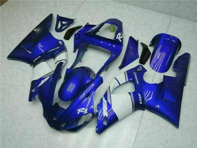 Cheap 2000-2001 Blue Yamaha YZF R1 Motorcycle Fairings Kit Cheap 2000-2001 Blue Yamaha YZF R1 Motorcycle Fairings Kit