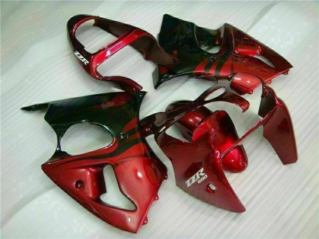 Cheap 2000-2002 Red Black Kawasaki ZX6R Bike Fairing Kit Cheap 2000-2002 Red Black Kawasaki ZX6R Bike Fairing Kit
