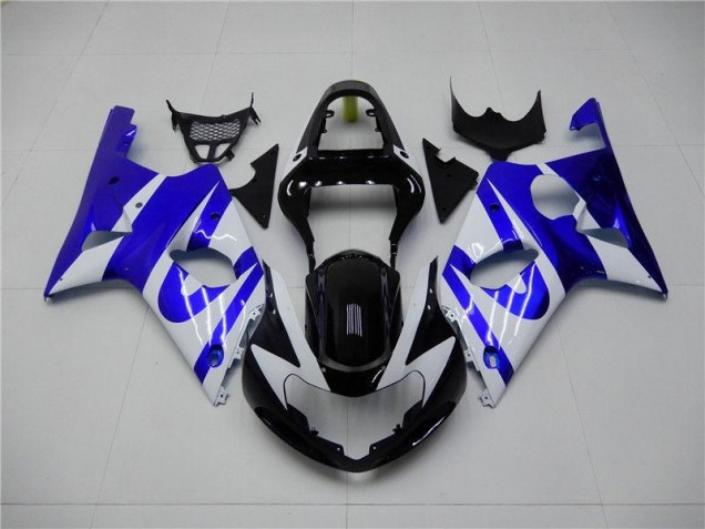 Cheap 2000-2002 Blue White Suzuki GSXR 1000 Bike Fairing Kit Cheap 2000-2002 Blue White Suzuki GSXR 1000 Bike Fairing Kit