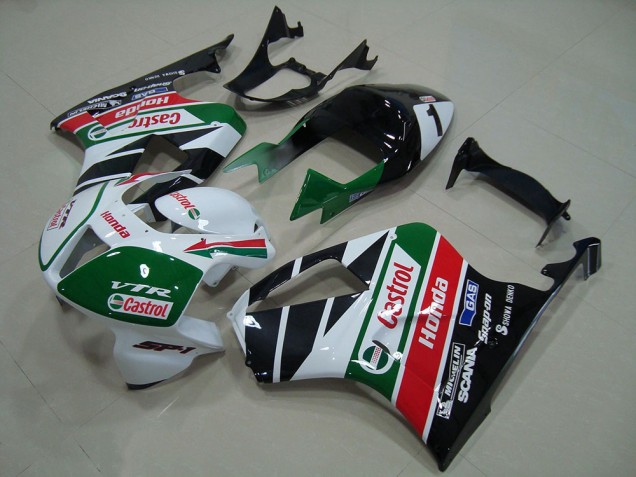 Cheap 2000-2006 Castrol Honda VTR1000 Motorcycle Fairing Kit Cheap 2000-2006 Castrol Honda VTR1000 Motorcycle Fairing Kit