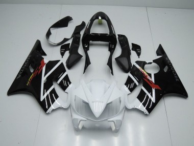 Cheap 2001-2003 Honda CBR600 F4i Motorcycle Fairings MF2892 - Black White