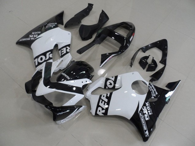Cheap 2001-2003 White Repsol Honda CBR600 F4i Motorcycle Fairings Kit Cheap 2001-2003 White Repsol Honda CBR600 F4i Motorcycle Fairings Kit