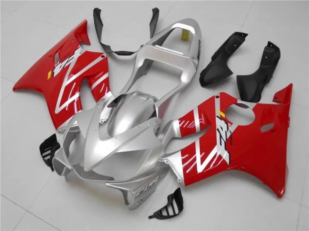 Cheap 2001-2003 Silver Red Honda CBR600 F4i Bike Fairings Cheap 2001-2003 Silver Red Honda CBR600 F4i Bike Fairings