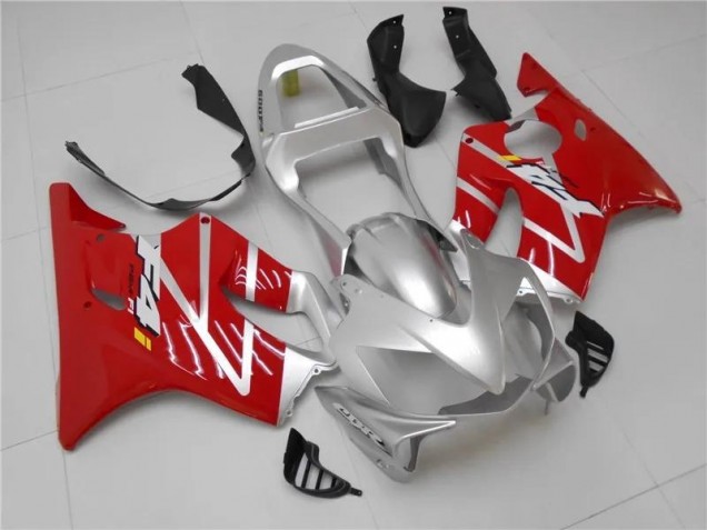 Cheap 2001-2003 Silver Red Honda CBR600 F4i Bike Fairings Cheap 2001-2003 Silver Red Honda CBR600 F4i Bike Fairings