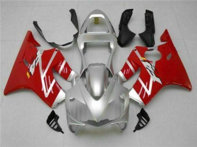 Cheap 2001-2003 Silver Red Honda CBR600 F4i Bike Fairings Cheap 2001-2003 Silver Red Honda CBR600 F4i Bike Fairings