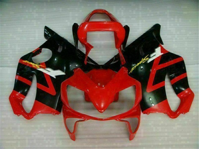 Cheap 2001-2003 Red Black Honda CBR600 F4i Motorcycle Fairings Kits