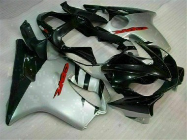 Cheap 2001-2003 Black Silver Honda CBR600 F4i Bike Fairing Kit