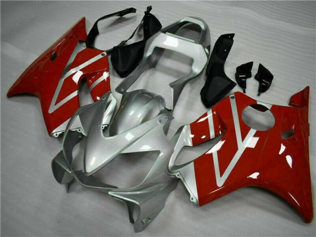 Cheap 2001-2003 Red Silver Honda CBR600 F4i Motor Bike Fairings Cheap 2001-2003 Red Silver Honda CBR600 F4i Motor Bike Fairings