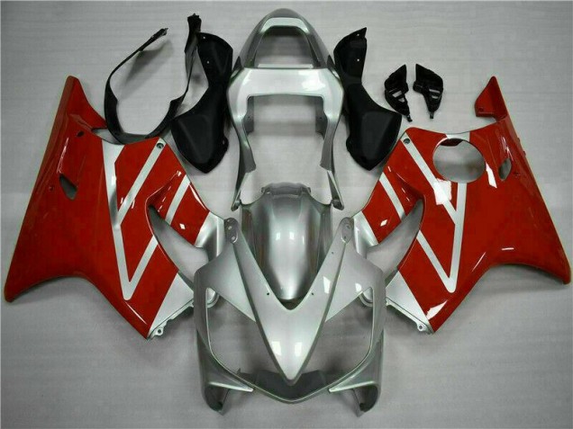 Cheap 2001-2003 Red Silver Honda CBR600 F4i Motor Bike Fairings Cheap 2001-2003 Red Silver Honda CBR600 F4i Motor Bike Fairings