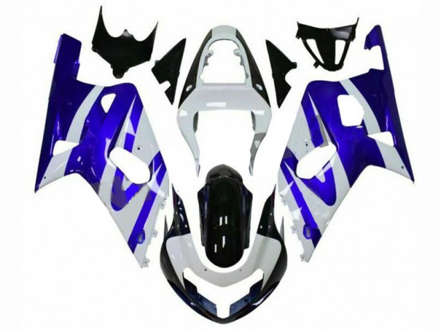 Cheap 2001-2003 Blue White Suzuki GSXR 600/750 Motorcylce Fairings Cheap 2001-2003 Blue White Suzuki GSXR 600/750 Motorcylce Fairings