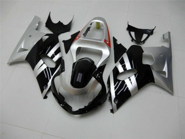 Cheap 2001-2003 Black Silver Suzuki GSXR 600/750 Motorbike Fairing Cheap 2001-2003 Black Silver Suzuki GSXR 600/750 Motorbike Fairing