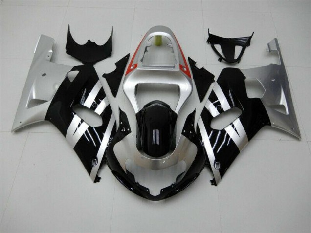 Cheap 2001-2003 Black Silver Suzuki GSXR 600/750 Motorbike Fairing Cheap 2001-2003 Black Silver Suzuki GSXR 600/750 Motorbike Fairing