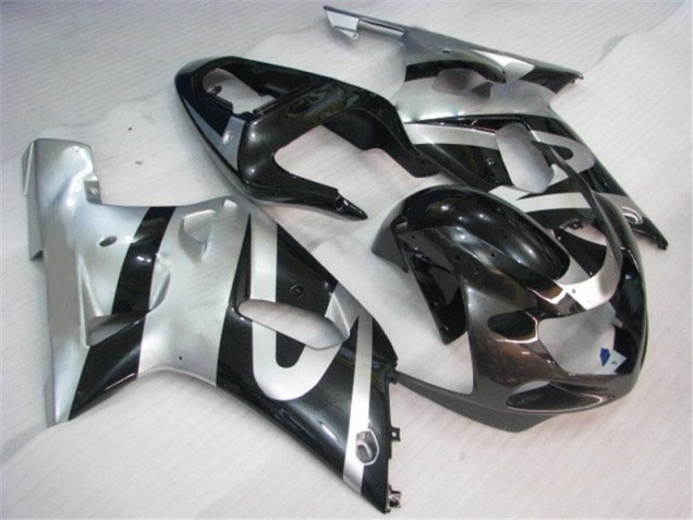 Cheap 2001-2003 Silver Black Suzuki GSXR 600/750 Bike Fairings Cheap 2001-2003 Silver Black Suzuki GSXR 600/750 Bike Fairings