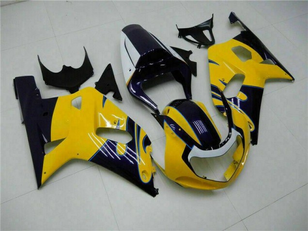 Cheap 2001-2003 Yellow Suzuki GSXR 600/750 Bike Fairings Cheap 2001-2003 Yellow Suzuki GSXR 600/750 Bike Fairings