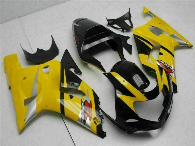Cheap 2001-2003 Yellow Suzuki GSXR 600/750 Replacement Motorcycle Fairings Cheap 2001-2003 Yellow Suzuki GSXR 600/750 Replacement Motorcycle Fairings